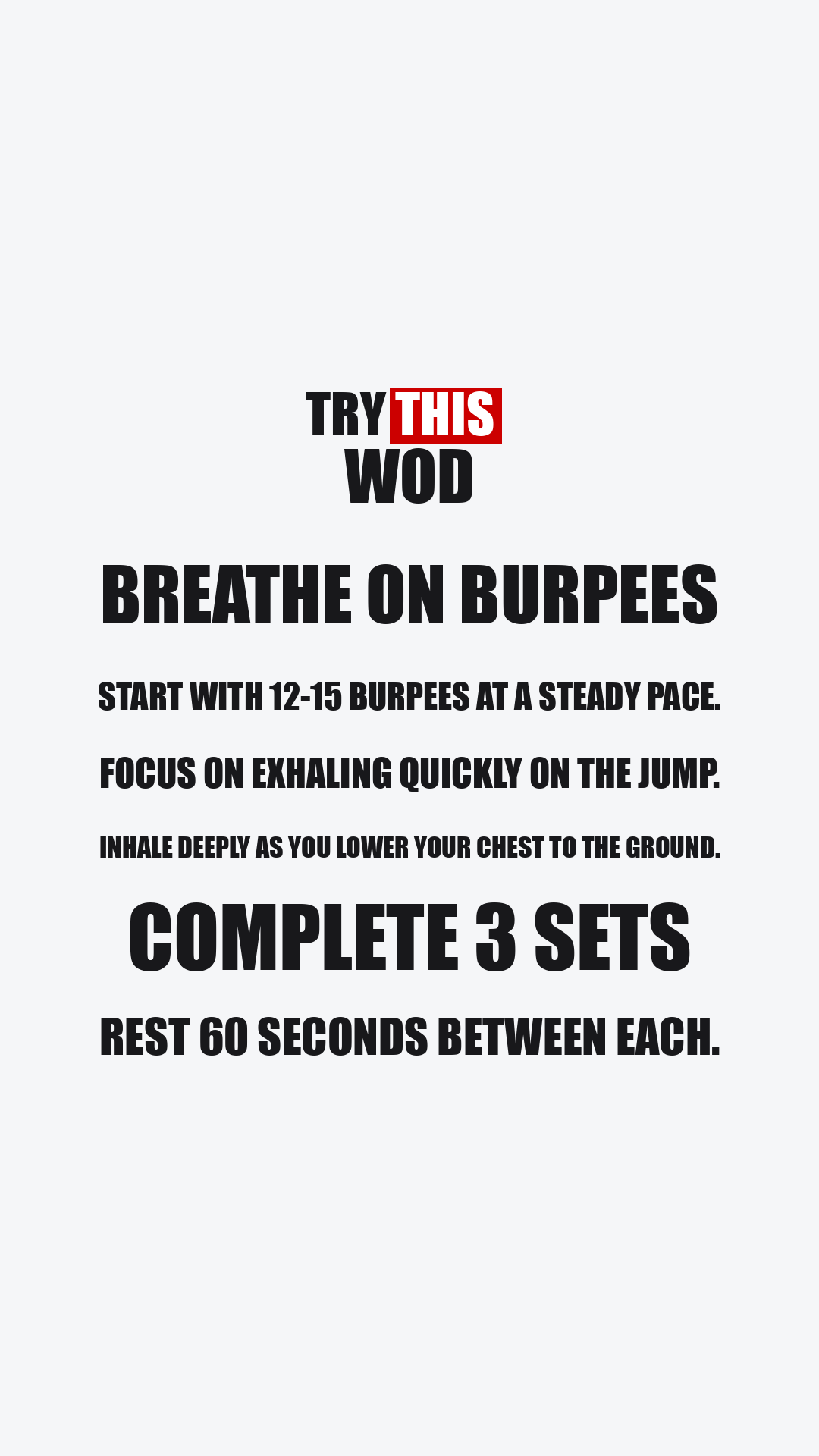 Unlock more endurance with burpee breathing tips.