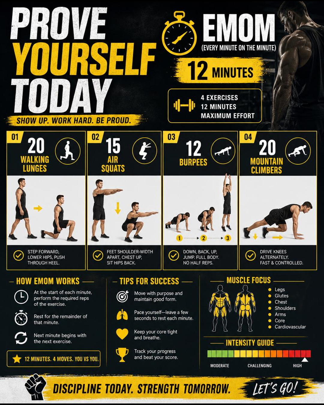 PROVE YOURSELF TODAY
