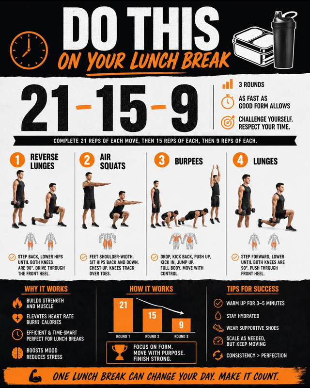 DO THIS ON YOUR LUNCH BREAK