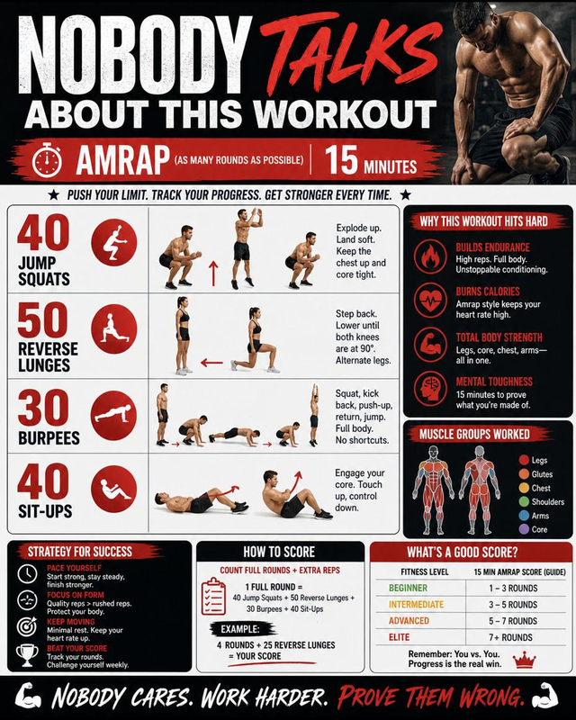 NOBODY TALKS ABOUT THIS WORKOUT
