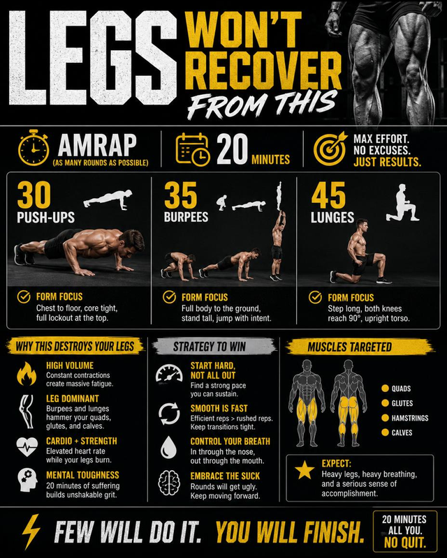 LEGS WON'T RECOVER FROM THIS