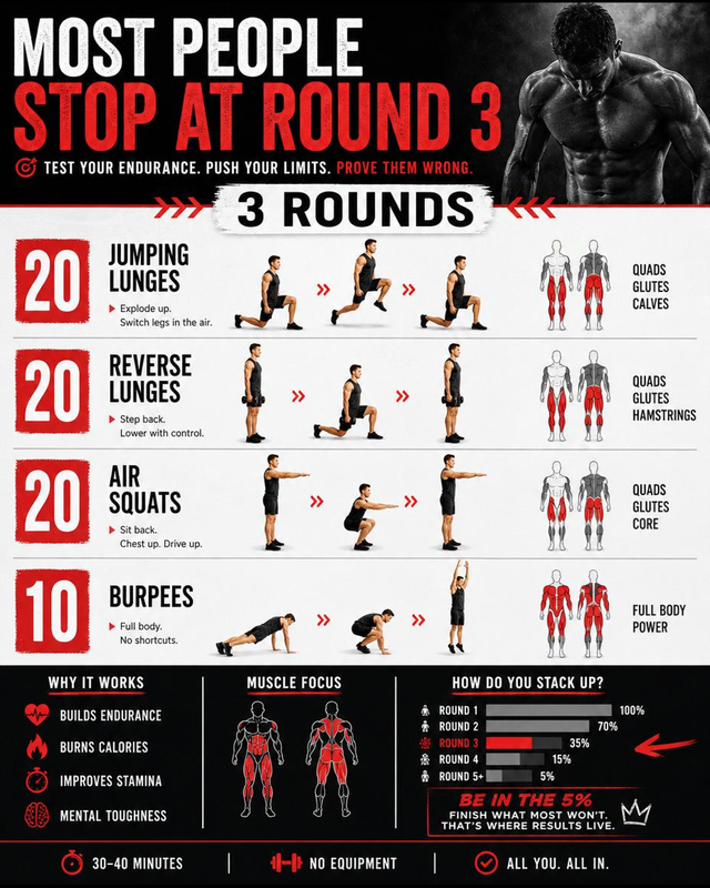 MOST PEOPLE STOP AT ROUND 3